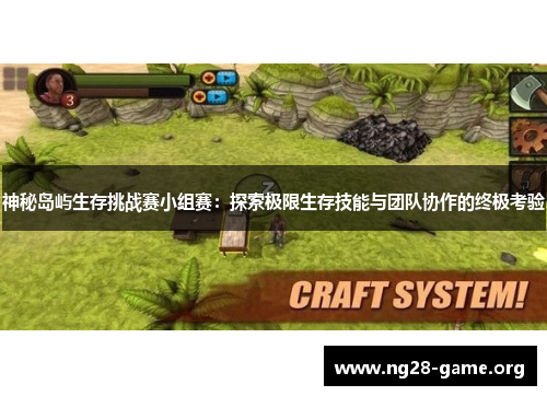 神秘岛屿生存挑战赛小组赛：探索极限生存技能与团队协作的终极考验