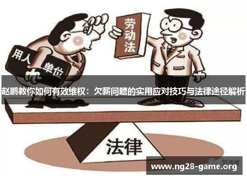 赵鹏教你如何有效维权：欠薪问题的实用应对技巧与法律途径解析